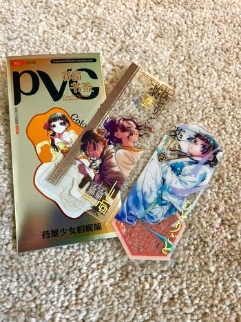 Un paquet de 2 marque pages « Les carnets de l’apothicaire » Neuf 