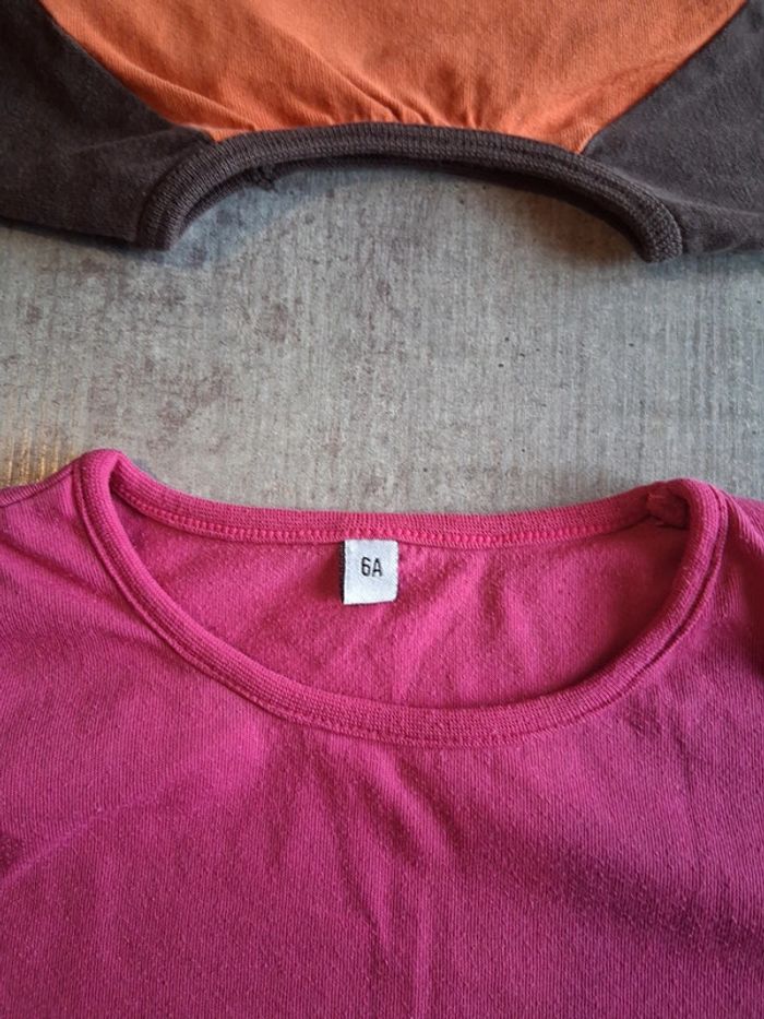T-shirt manches longues 6ans - photo numéro 2