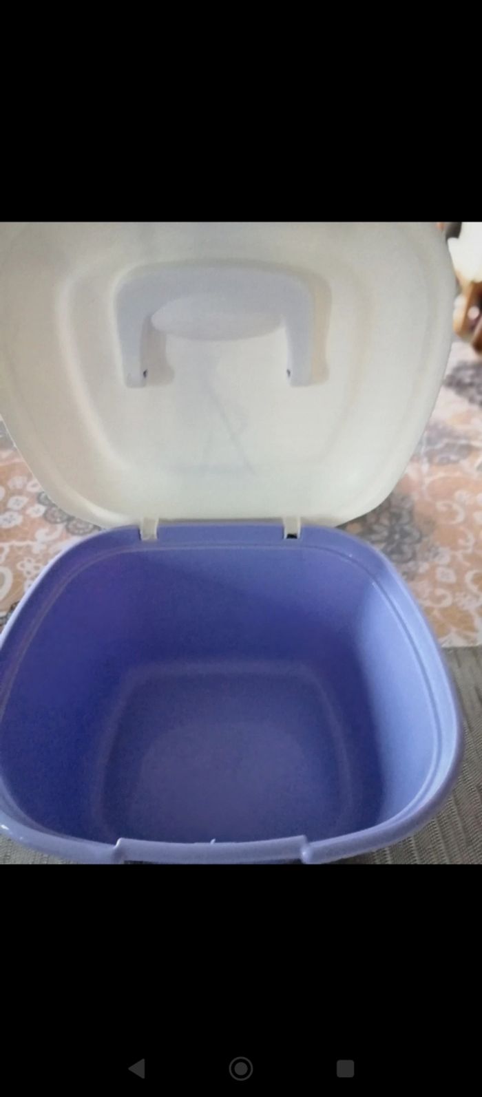 Vanity mauve et blanc, Tontarelli - photo numéro 3