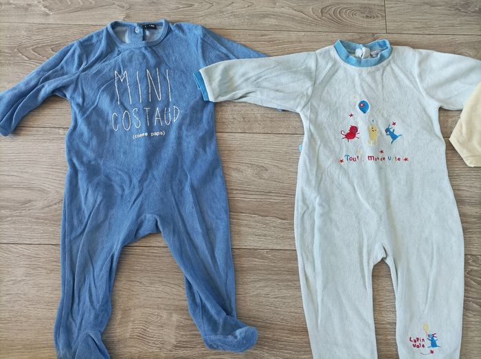 Lot 6 pyjamas hiver 1 an - photo numéro 3