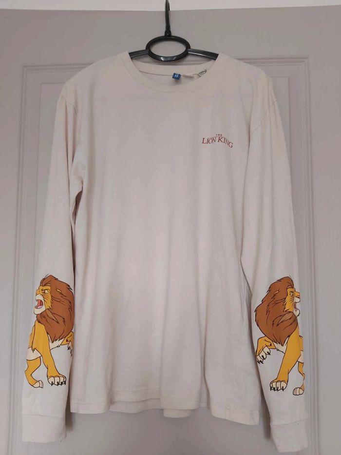 T-shirt manches longues "Le Roi Lion"