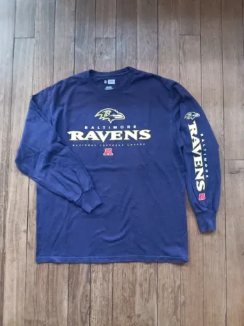 T-shirt NFL Baltimore ravens manches longues L