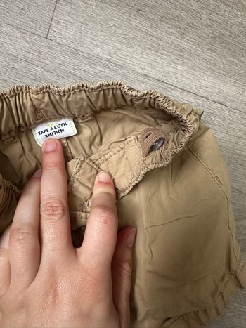 Short beige bébé