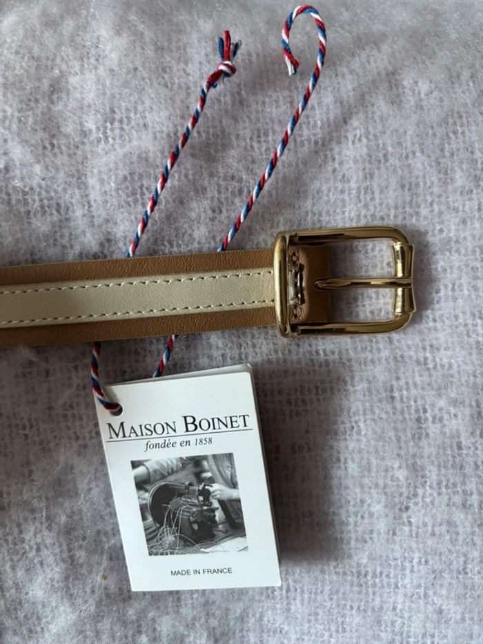 Ceinture en cuir de la Maison Boinet - photo numéro 6