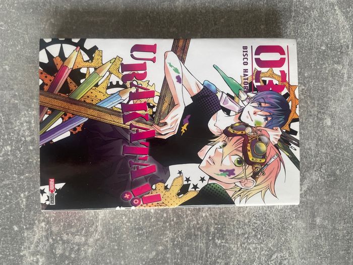 Manga Urakata !!, tome 3 en version française.