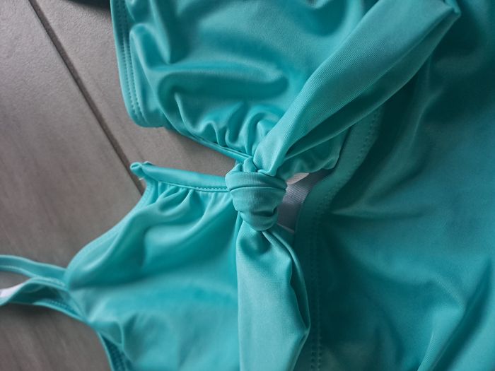 Maillot de bain bleu turquoise 0XL - photo numéro 6