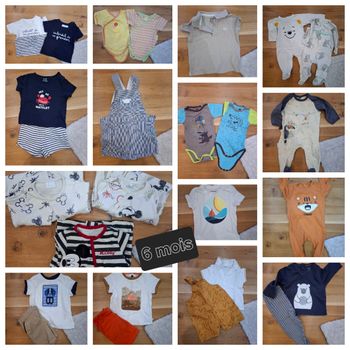 Lot vêtements 6 mois