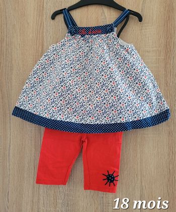 Ensemble bébé 18 mois orchestra été