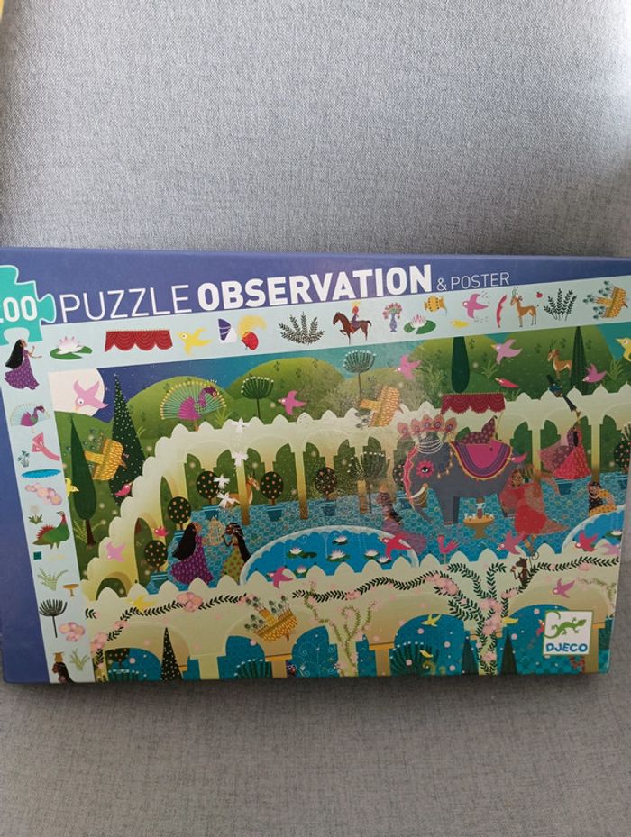 Joli puzzle d'observation 200 pièces de Djeco