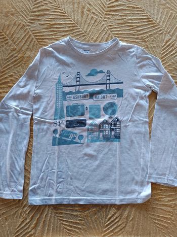 Tee-shirt manches longues Kiabi