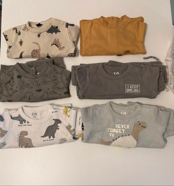 6 ensembles bébé garçon 2-3 mois