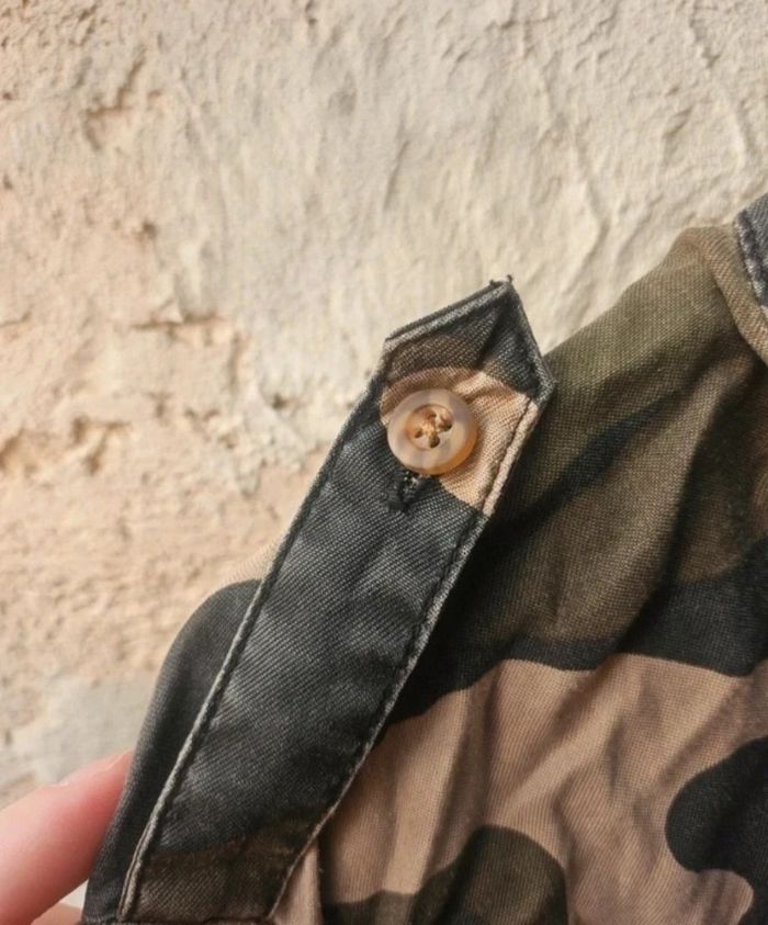 Chemise manche longue motif militaire/camouflage - photo numéro 3