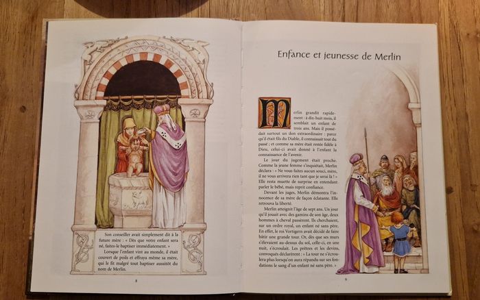 Libre "les chevaliers de la table ronde : TBE - photo numéro 3