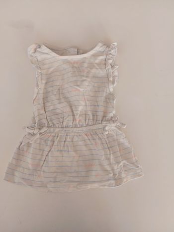 Robe mini  coupé le taille