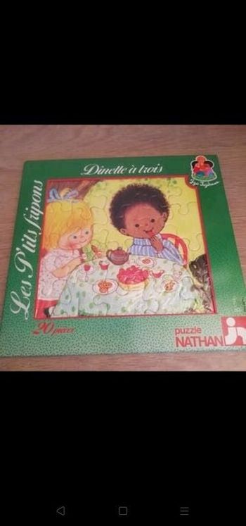 Puzzle 20 pièces les petits fripons.