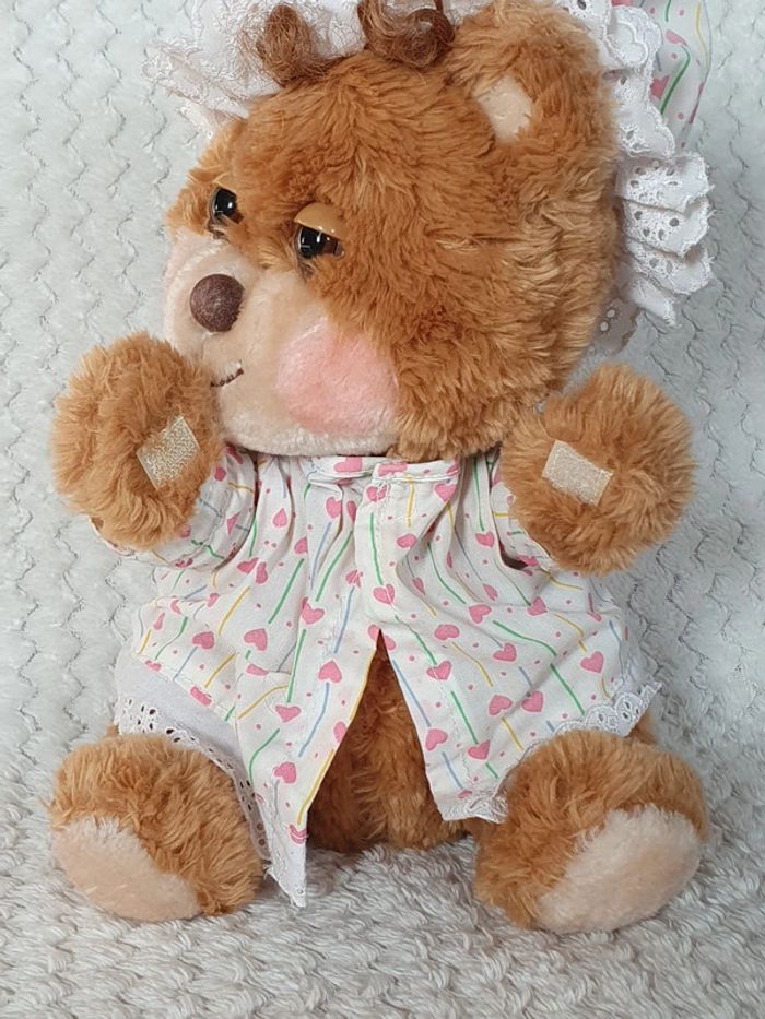 Peluche rare 1985 Teddy Betsy Bear and friends made in Korea - photo numéro 3