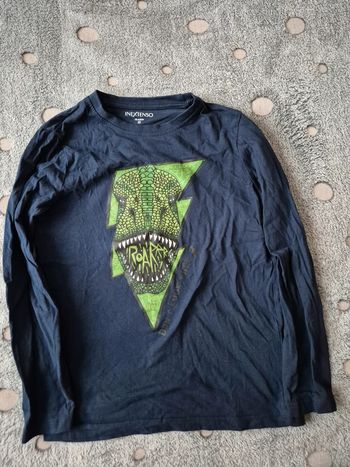 Tee-shirt dinosaure 10 ans Manches longues