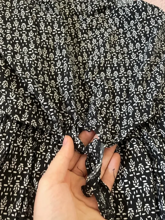 Robe à motifs noire et blanche - photo numéro 2