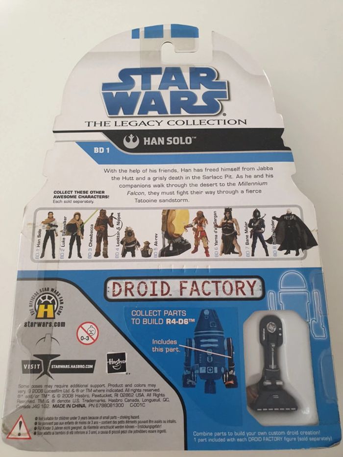 Figurine star wars: han solo - photo numéro 2