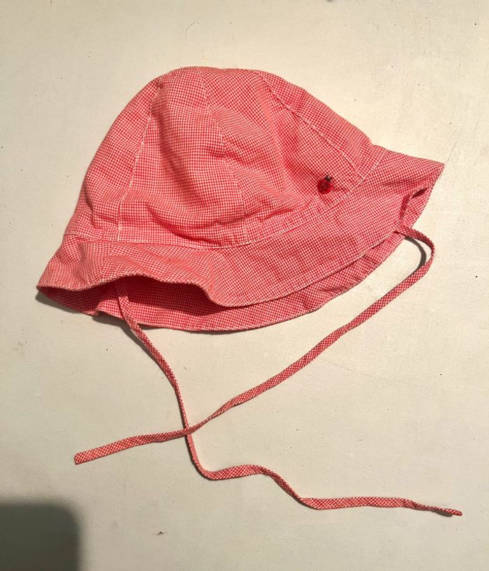Très beau bonnet chapeau bébé fille - photo numéro 2