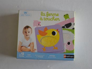 Jeu "La ferme à toucher" Nathan pour enfants (Dès 12 mois)