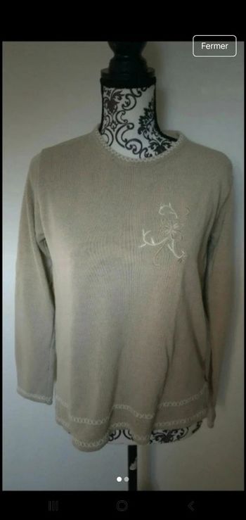 Pull mi saison vintage