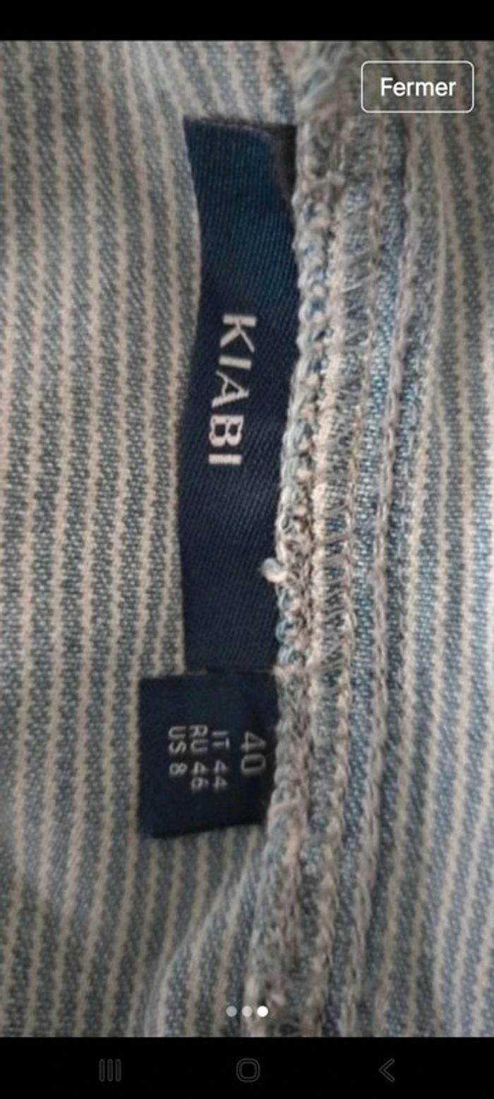 Robe en jeans Kiabi 40 - photo numéro 3