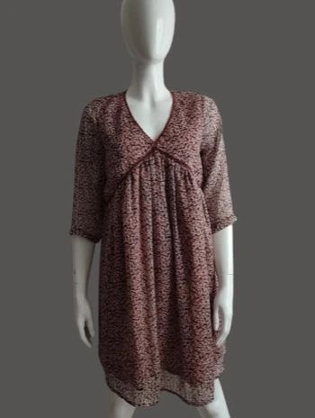 Robe Candice doublée imprimé fleurs étiquetée 49.90€