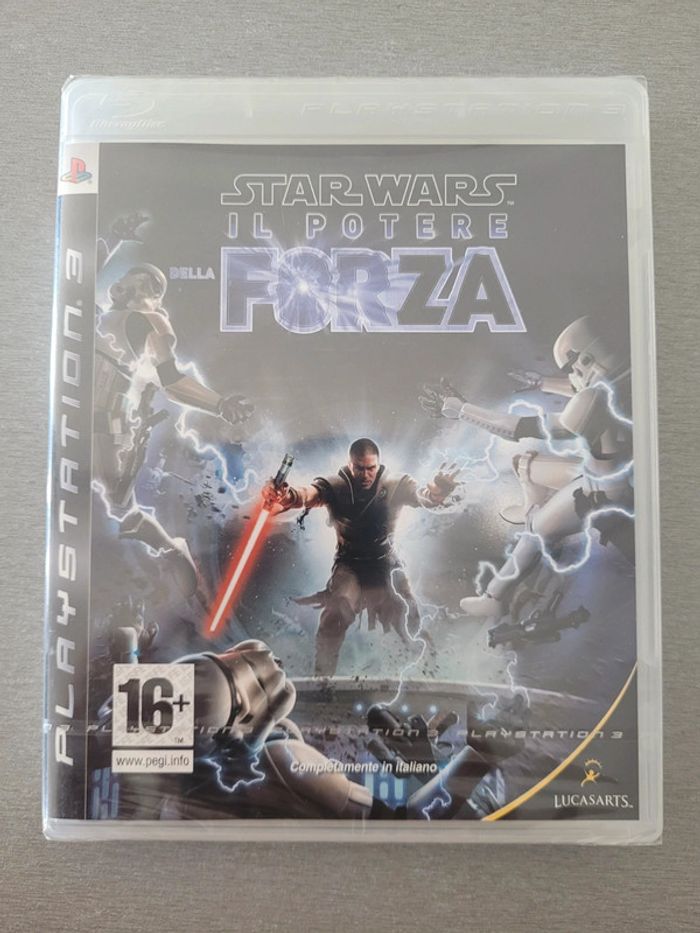 Jeux vidéo PS3 neuf Star wars le pouvoir de la force italien