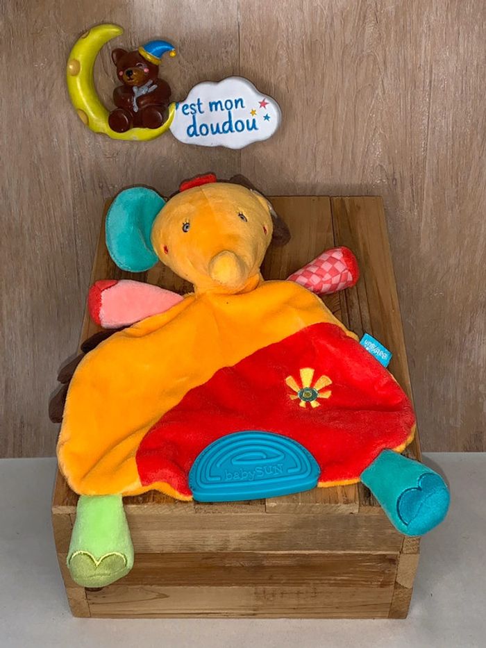 SUN04 doudou éléphant 🐘 babysun