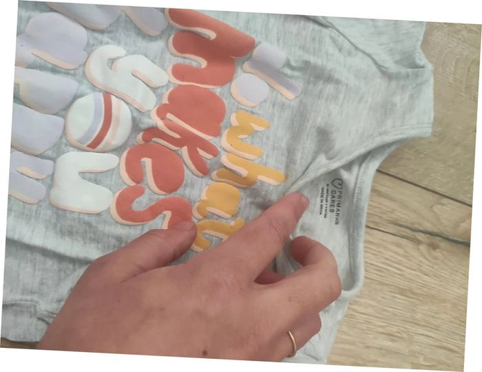 Lot 4 tee-shirt manches courtes 74 cm - photo numéro 3