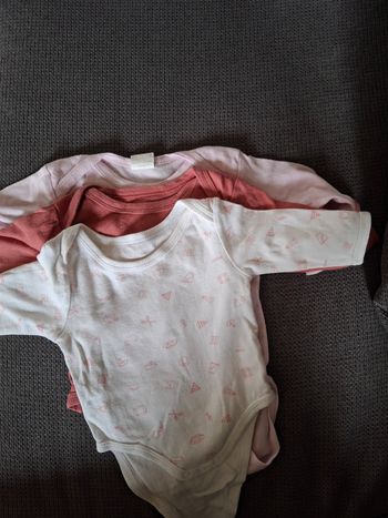 Lot 3 bodies manche longue