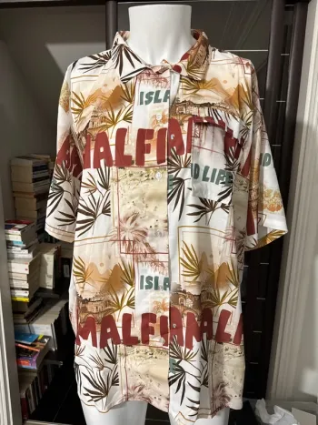 Chemise homme manches courtes