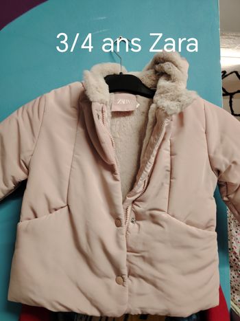 Veste longue Zara