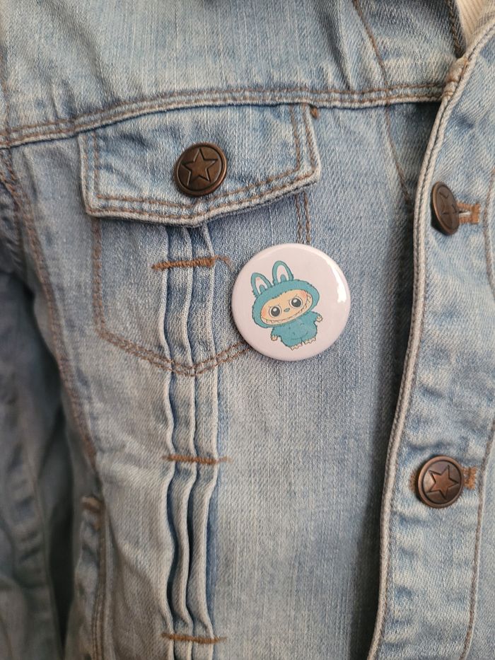 Veste en jeans labubu - photo numéro 3