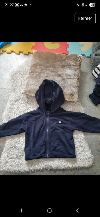 Veste Zipée Petit Bateau