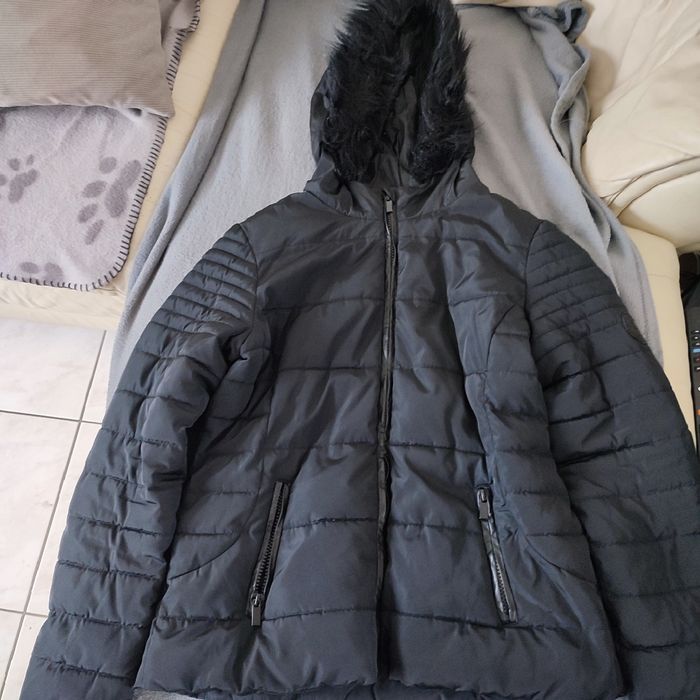 Doudoune XS noire Kiabi