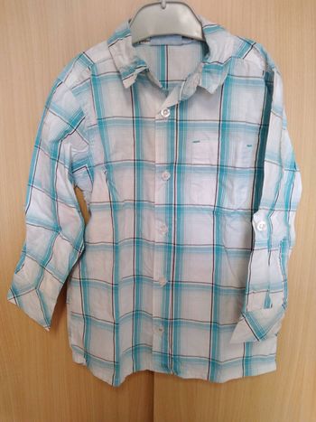 Chemise à carreaux NKY taille 4 ans