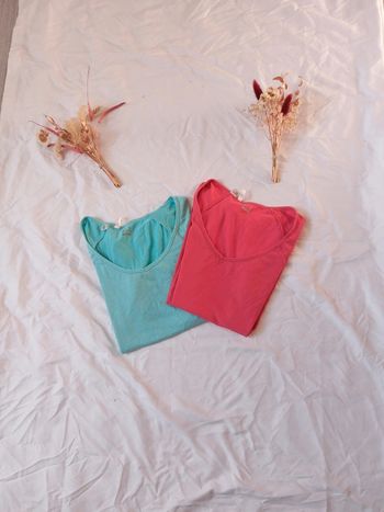 Lot tshirt manche courte