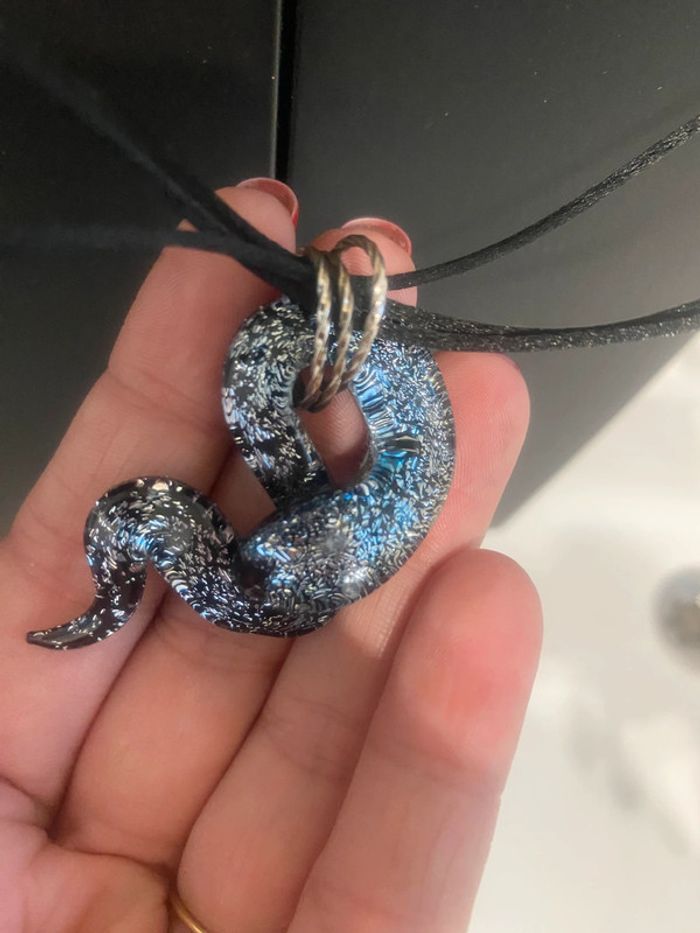 Collier ras de cou serpent - photo numéro 2
