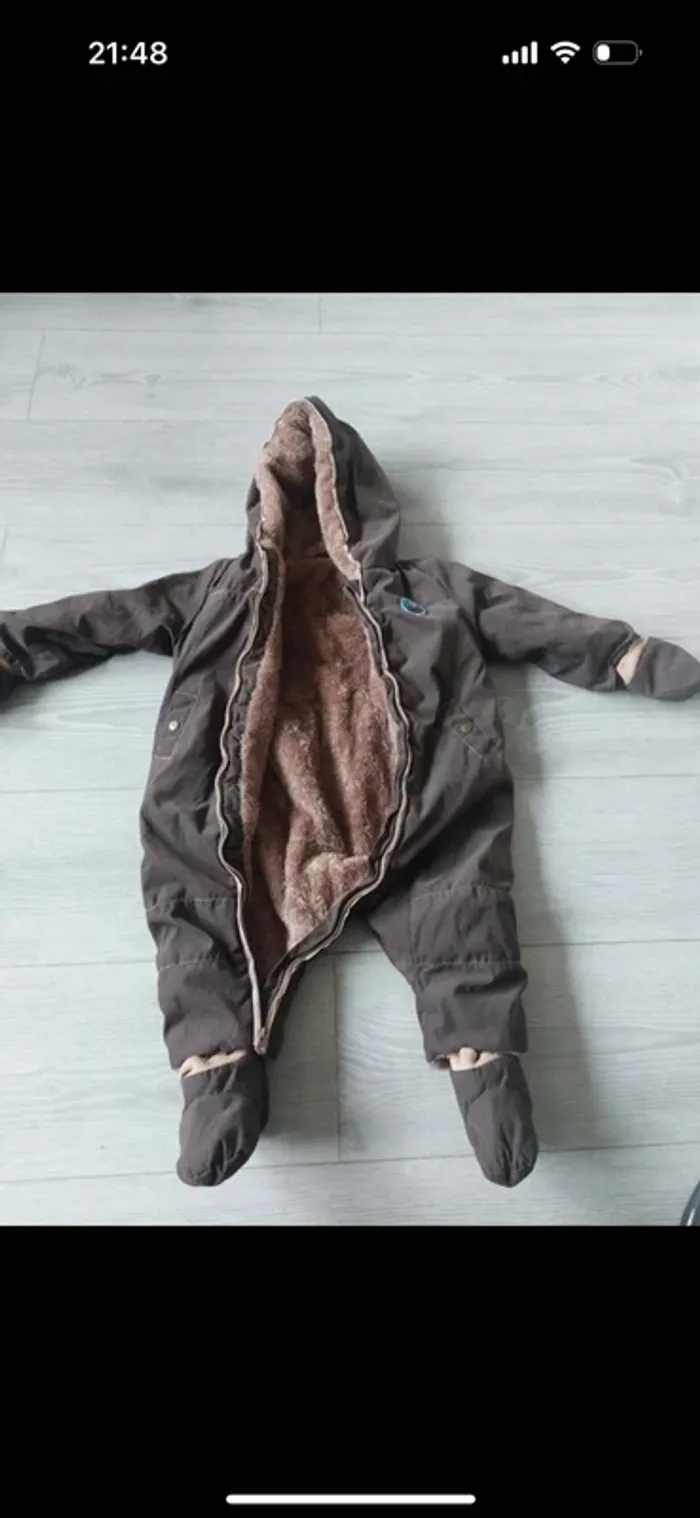 Combinaison pilote Sergent Major taille 18 mois - photo numéro 2