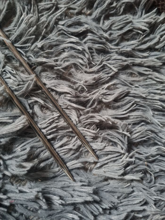 1 paires d'aiguille à tricot n'5 - photo numéro 3