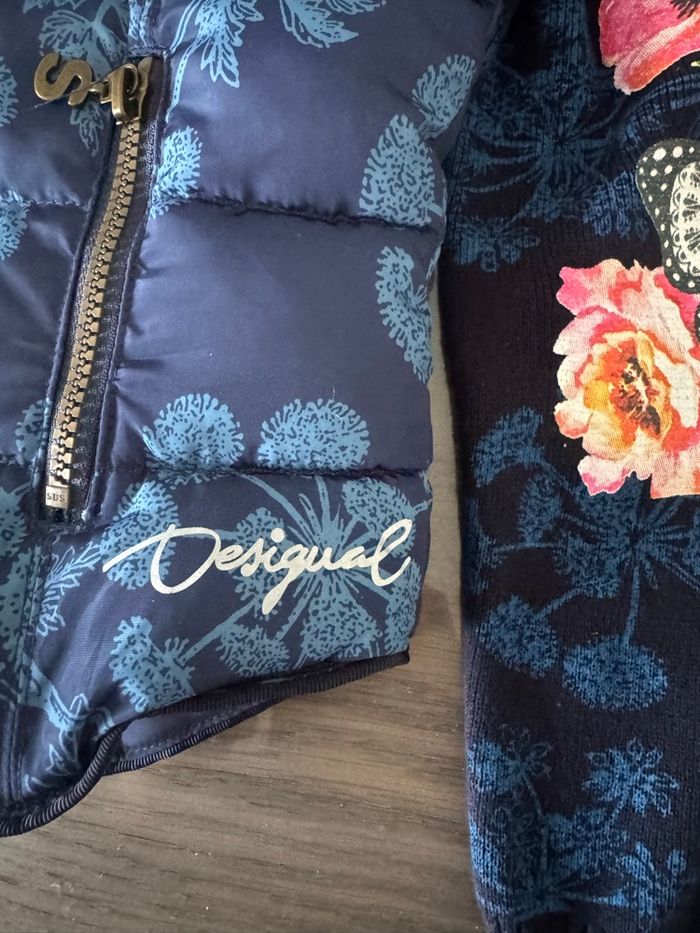 Doudoune desigual 7/8 ans - photo numéro 3