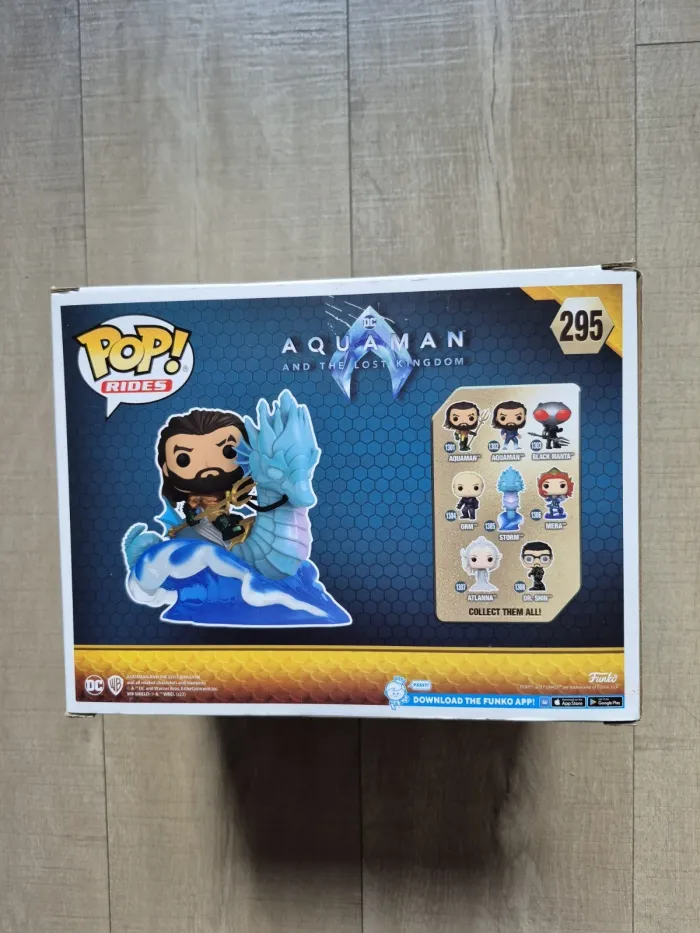 Figurine Pop Rides 295 Aquaman And Storm - The lost Kingdom - Neuf - photo numéro 5