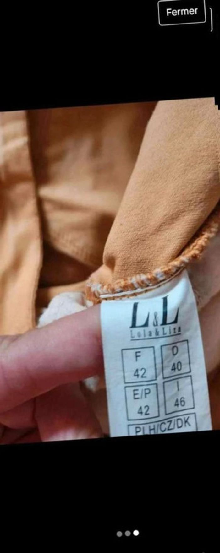 Jeans moutarde - photo numéro 3