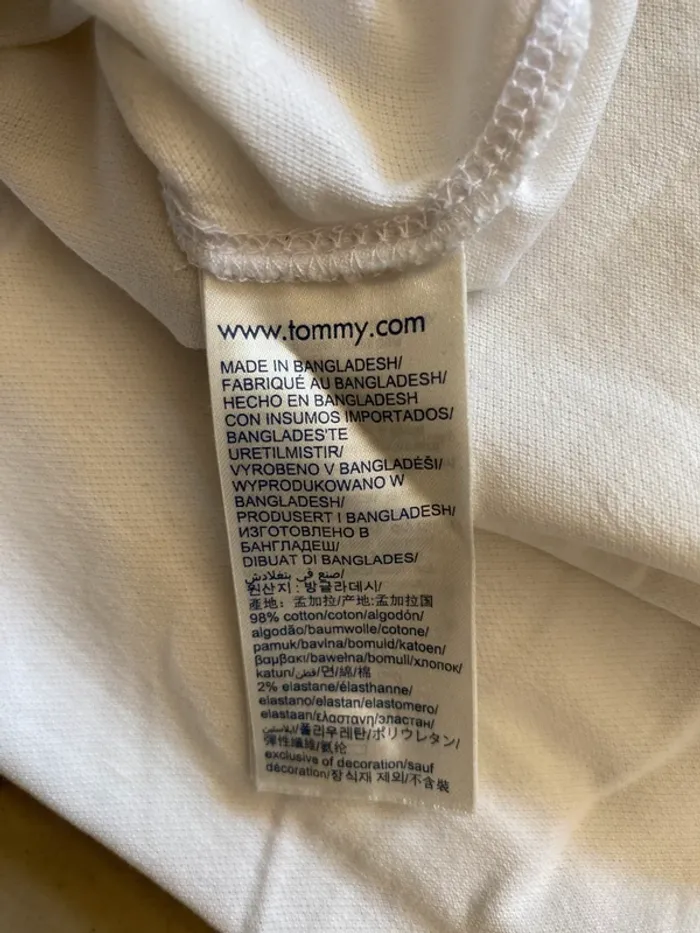Polo Tommy Hilfiger jeans homme taille M - photo numéro 11
