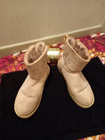 Chaussures fourées type Ugg