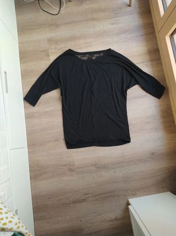 Tee shirt manche longue noir