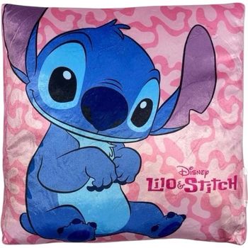 Coussin stitch rose en velours