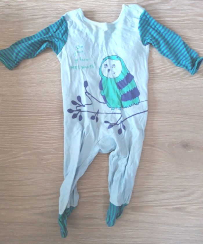 Pyjama bébé garçon/fille fin 6 mois 1 pièce - babib u